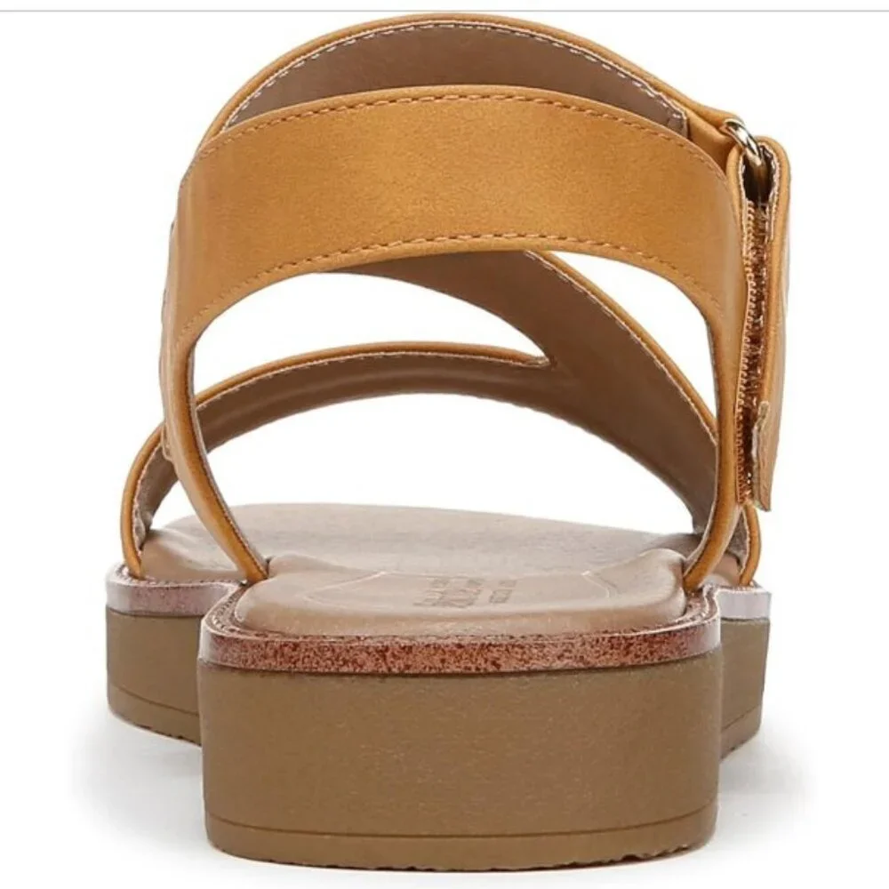 NIB LifeStride Women’s Waverly Sandal – Inca Gold, Size 8W